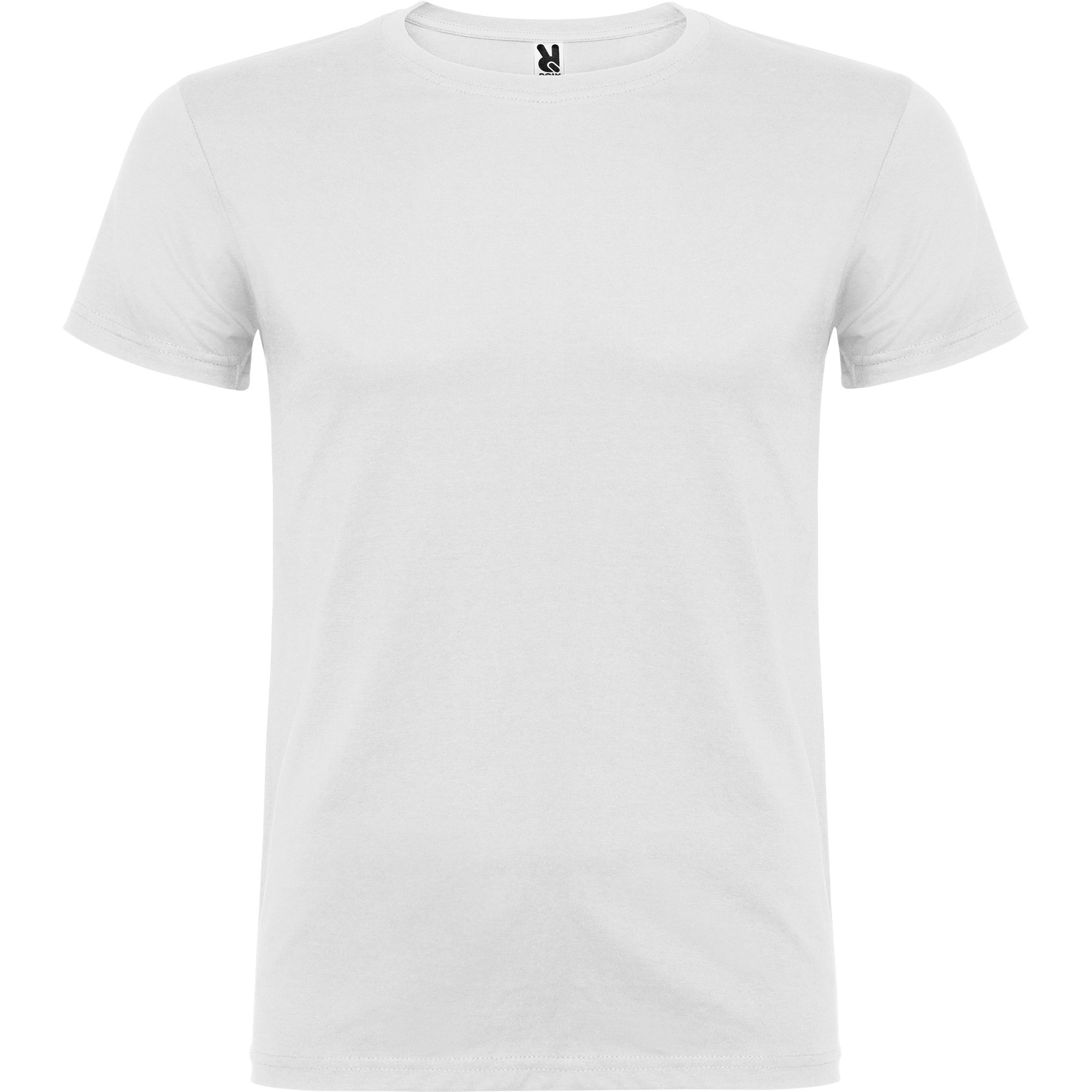 camiseta-ca6554-blanca-frente Camiseta Roly Beagle Personalizable - Imagen 1
